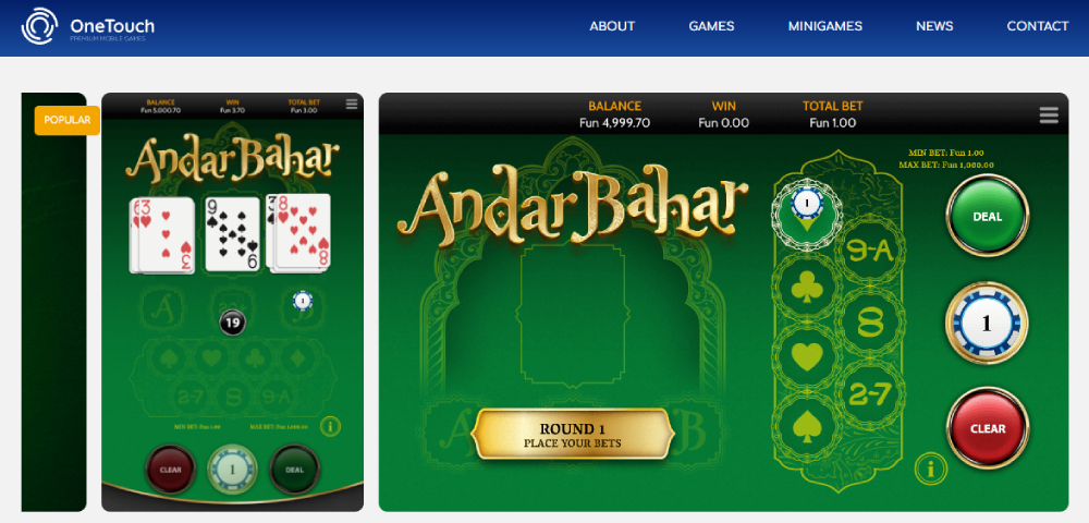 Andar Bahar by One Touch